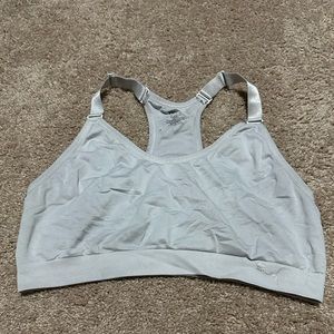 Puma Racerback White Sports Bra